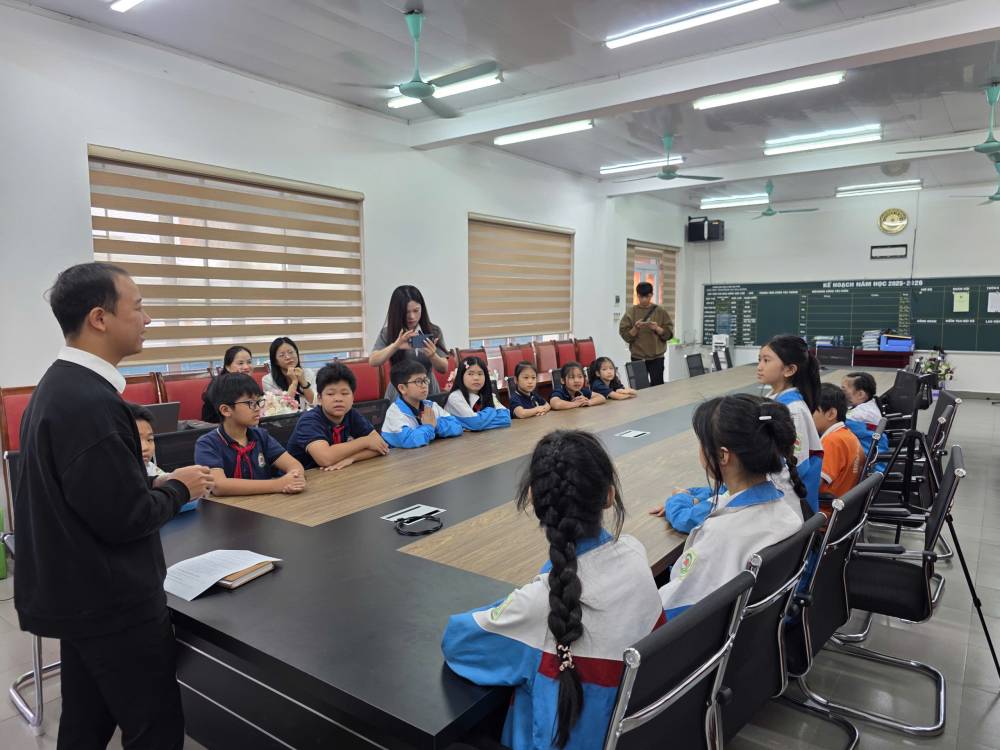 Khảo sát giáo viên và học sinh Trường Tiểu học và THCS 915 Gia Sàng phục vụ dự án Thái Nguyên EDU AI