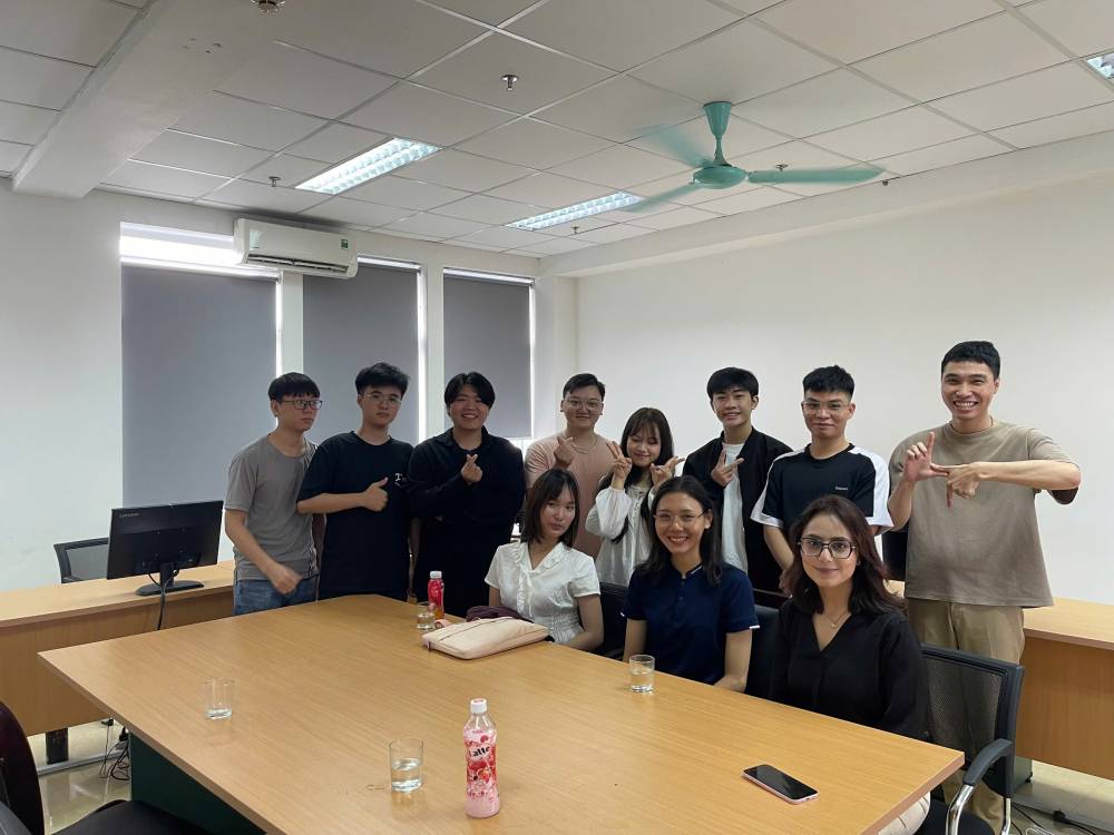 Viện Khoa Học và Công nghê Ứng Dụng đón Tiếp Du Học Sinh Ấn Độ Tham Gia Chương trình IAST Intern Program 2025